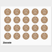 S'more Liefde Stickers, Smore Favor Stickers (Vel)