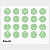 S'more Liefde Stickers, Smore Favor Stickers (Vel)