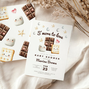 S'more love baby shower toevoegen kaart