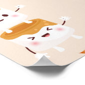 S'more Love Rustic Camping Baby shower Welkom Poster (Hoek)