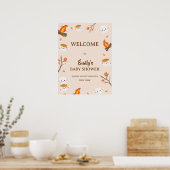 S'more Love Rustic Camping Baby shower Welkom Poster (Keuken)