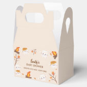 S'more Love Rustic Camping Herfst Baby shower Bedankdoosjes (Geopend)