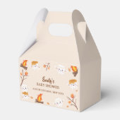 S'more Love Rustic Camping Herfst Baby shower Bedankdoosjes (Voorkant Zijde)