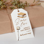 S'more Love Smore babyfeestje Cadeaulabel