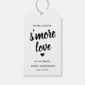 S'more Love to our Family Baby Gift Labels Cadeaulabel (Voorkant)