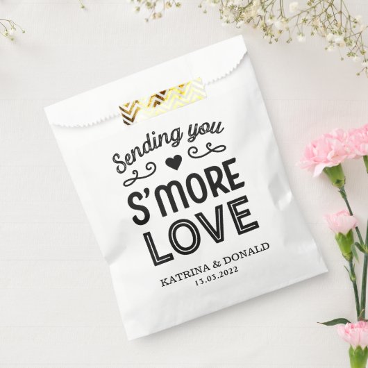 S'more Love Wedding Bedankzakje (Gezegeld)