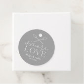 Smore Love Wedding Bruids Verjaardagsfeest Favorie Bedankjes Labels (In situ)