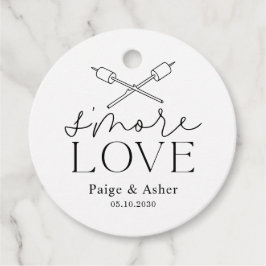 Smore Love Wedding Bruids Verjaardagsfeest Favorie Bedankjes Labels