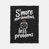 S'more marshmallows fleece deken (Voorkant)
