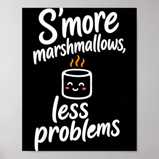 S'more marshmallows  poster (Voorkant)