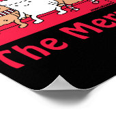 Smore Merrier Cute Kids Cartoon Christmas  Poster (Hoek)