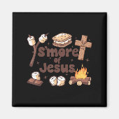 Smore Of Jesus Christian Camper Camng Lover  Magneet (Voorkant)
