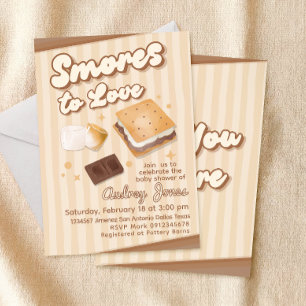 S'more om van te houden Baby Shower Kaart