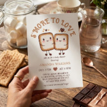 S'more om van te houden Kawaii Kampeer Baby Shower
