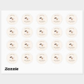 S'more om van te houden Label Baby Shower (Vel)