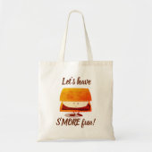 S'more pret cartoon karakter canvas tas (Voorkant)