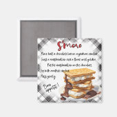 S'more Recept Magneet (Voorkant / Achterkant)