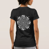 S'more-rooster Mandala-camping T-shirt (Achterkant)