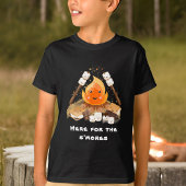 S'more Schattige Funny Camping Campfire Naam jonge T-shirt
