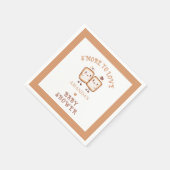 S'more to love Adventure Baby shower Servet (Hoek)