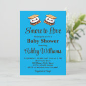 S'more to Love Baby shower Fun Herfst Herfstwinter Kaart (Staand voorkant)