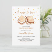 S'more to love Baby shower Kaart (Staand voorkant)