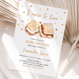 S'more to Love Baby Shower Kaart
