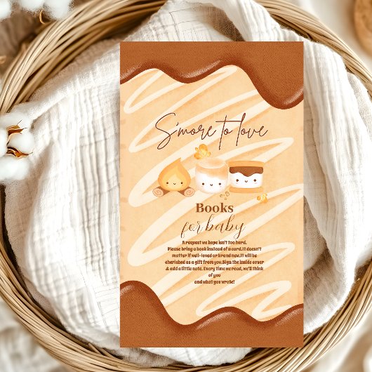S'more to Love Kawaii Boeken voor Baby Informatiekaartje