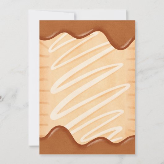 S'more to Love Kawaii Genderneutraal Baby shower Kaart (Achterkant)