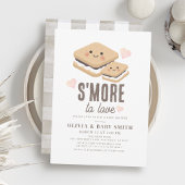S'more to Love Kawaii Genderneutraal Baby shower Kaart