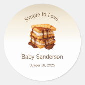 S'more to Love Label Baby shower (Voorkant)