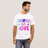 Smore to love motivate t-shirt (Voorkant volledig)