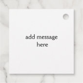 Smore trick or treat square sticker bedankjes labels (Achterkant)