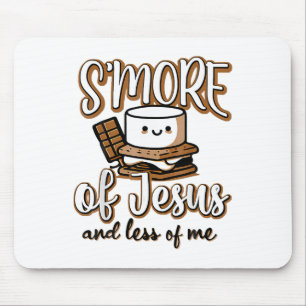S'more Van Jezus Minder Van Mij Christelijke Kampe Muismat