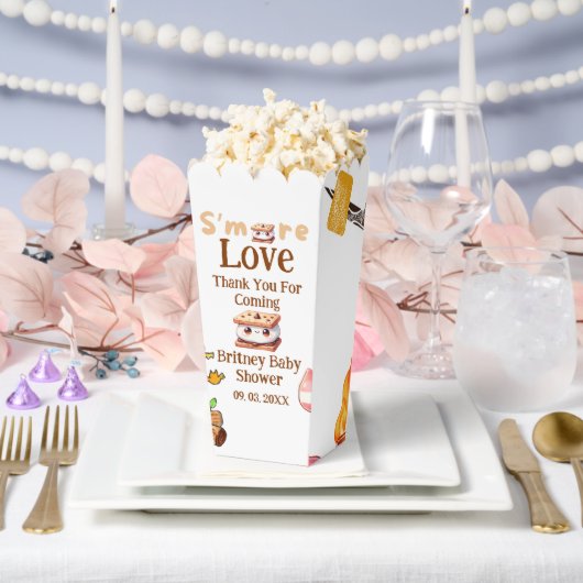 Smores Baby shower Dank u gunst tas Smore Bedankdoosjes (Huwelijk)