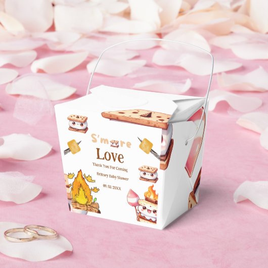 Smores Baby shower Dank u gunst tas Smore Bedankdoosjes (Huwelijk)