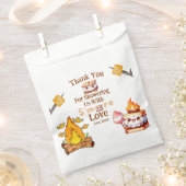 Smores Baby shower Dank u gunst tas Smore Bedankzakje (Geknipt)