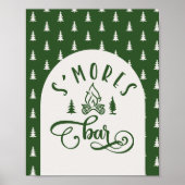 S'mores Bar Camping Een gelukkige Camper verjaarda Poster (Voorkant)