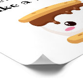 Smores Birthday Party Sign Poster (Hoek)