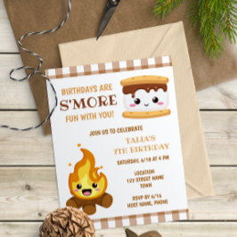 Smores Birthday Uitnodiging