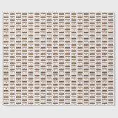 S'mores Camping Theme Birthday Party Cadeaupapier (Vlak)