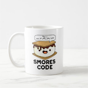 Smores Code Funny Food Pun Koffiemok