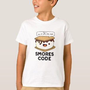 Smores Code Funny Food Pun T-shirt