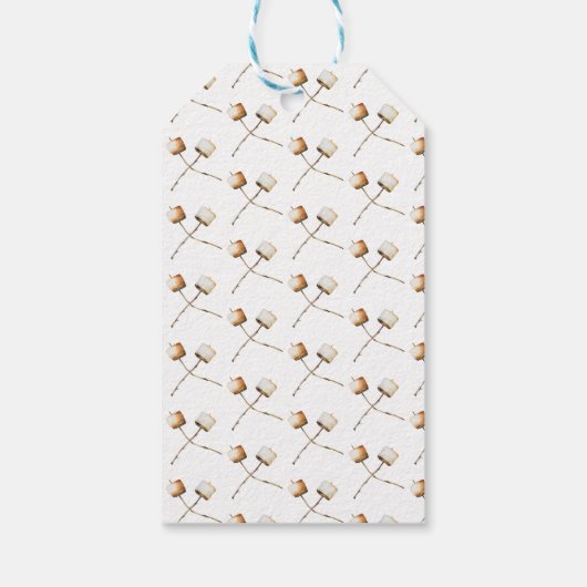 S'mores Fun Bonfire Achtertuin Cookout Friendsgivi Cadeaulabel (Achterkant)