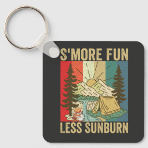 S'mores Fun Minder Zonnebrand Funny  Buiten Sleutelhanger