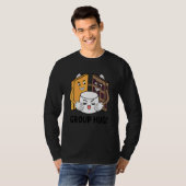 S'mores Groepsknuffel Camping Chocolade Marshmallo T-shirt (Voorkant volledig)