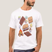 Smores Halloween Costume Group T-shirt (Voorkant)