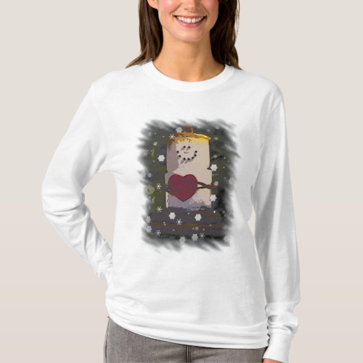 S'mores Ik verbrand voor U Snowman Shirt (Voorkant)