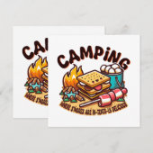 s'mores kamp (Voorkant / Achterkant)