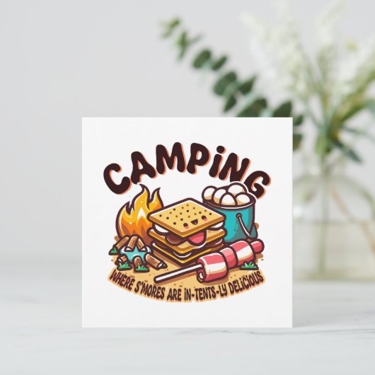 s'mores kamp (Staand voorkant)
